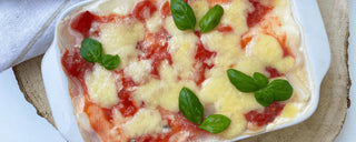 Low carb lazanja z bučkami in rikoto