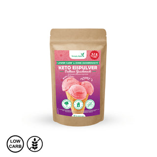 KETO mešanica za sladoled - jagoda 