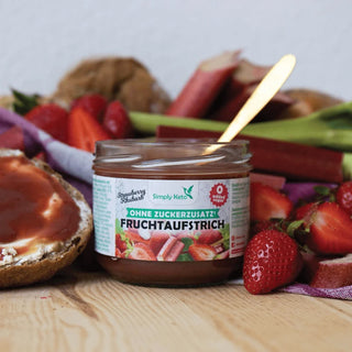 KETO sadni namaz jagoda-rabarbara 