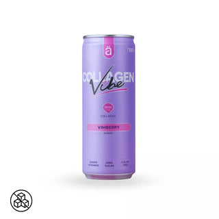 napitek s kolagenom v pločevinki, okus vimberry