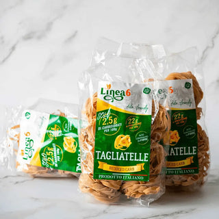 Low carb testenine - tagliatelle 