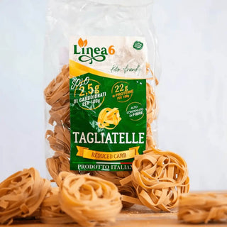 Low carb testenine - tagliatelle 