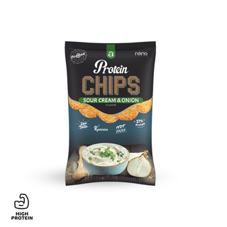 Proteinski čips - kisla smetana in čebula 40 g