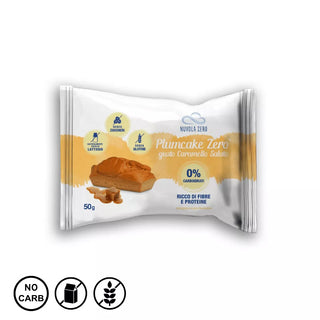 Biskvitna sladica s slano karamelo in 0 % ogljikovih hidratov – Plumcake Zero® 50 g