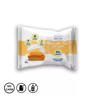 Biskvitna sladica z okusom jogurta in 0 % ogljikovih hidratov – Plumcake Zero® 50 g