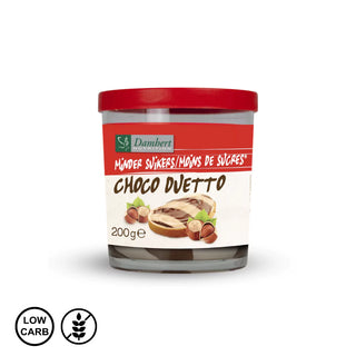 Čokoladni namaz z manj sladkorja - Duetto 200 g