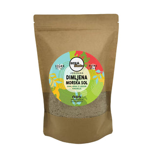 Dimljena morska sol - z lesom hikorija, 100 g - vrečka