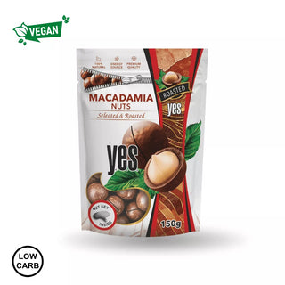 Praženi makadamijevi oreščki v predhodno zarezani lupini YES 150 g