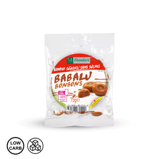 Karamelni bonboni brez sladkorja - Babalu 75 g