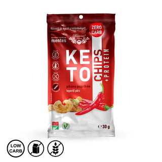 KETO čips - pekoča paprika 30 g
