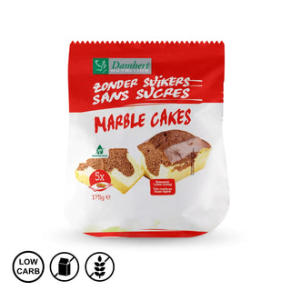 Marmorni kolački brez sladkorja 175 g