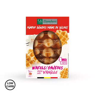 Low carb vaflji z okusom vanilije 140 g