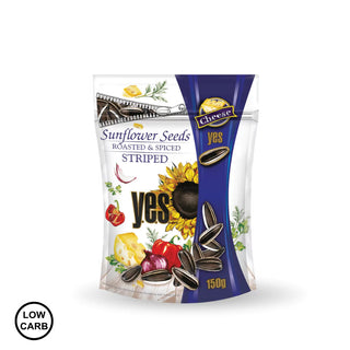 Pražena sončnična semena YES z okusom sira 150 g