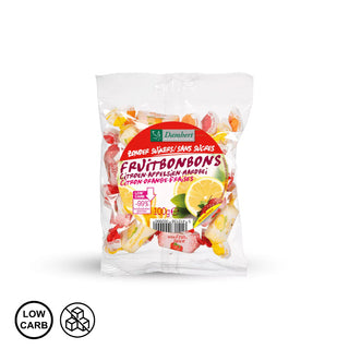 Sadni bonboni brez sladkorja 100 g