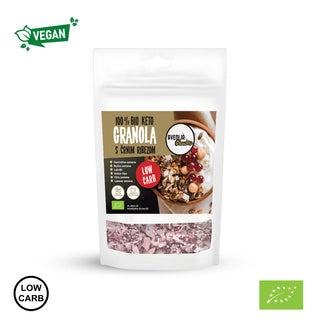 BIO KETO granola - črni ribez 200 g
