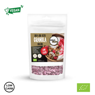 BIO KETO granola - malina 200 g