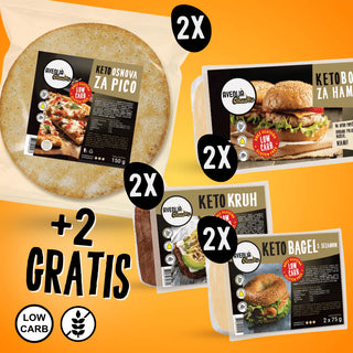 KETO paket popolna zaloga + 2 GRATIS