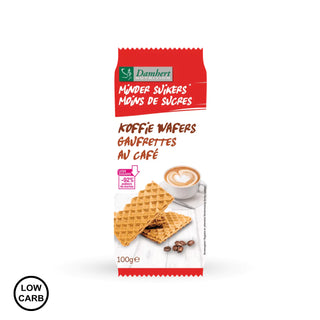 Vaflji s kavno kremo z manj sladkorja 100 g